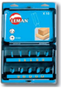 Picture of Set of 10 straight router bits LEMAN 428.700.10