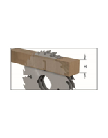 Picture of Circular saw blade CMT CMT28002010W Ø250 B:80 Th:2.7/1.8 Z20+4