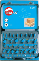 Picture of Coffret de 30 mèches de défonceuse LEMAN 428.700.30