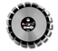 Image de Disque diamant LEMAN 120305 Ø300 Al:25.4 asphalte, matériaux abrasif 