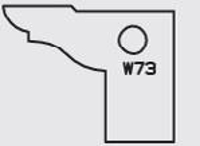 Picture of Plaquette carbure Elbé W73 L:25 l:20 Ep:2