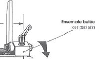 Picture of Butée escamotable amovible pour guide de toupie GTS