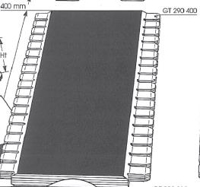 Picture of Garniture de protection - 400 mm x 290 mm GT290400 pour guide de toupie GTS